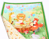 toddler nursery quilt kit animal party theme