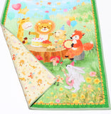 beginner friendly kids quilt project jungle animals