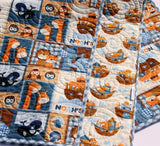 Noah's Ark Quilt Kit Baby or Toddler Biblical Religous Theme Baby Bedding Project