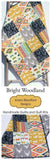 Deer Quilt, Bright Colorful Baby Blanket, Toddler Bed Quilt, Nursery Bedding