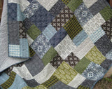 Kristin Blandford Designs Kristin's Quilt Patterns Big and Tall Quilt Pattern - Fat Quarter Friendly