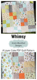 Kristin Blandford Designs Kristin's Quilt Patterns Whimsy Quilt Pattern - Layer Cake or 10inch Stacker Friendly