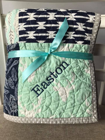 Personalize your Quilt Add Monogramming Name
