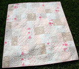 Farmhouse Throw Quilt, Home Decor, Throw Blanket, Minky Blanket Adult, Gifts for Her, Home Decor