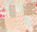 Farmhouse Throw Quilt, Home Decor, Throw Blanket, Minky Blanket Adult, Gifts for Her, Home Decor