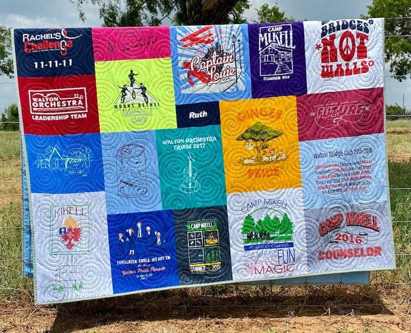 Baseball t shirt quilt outlet