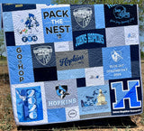 Custom T-Shirt Quilt Deposit – Personalized Memory Blanket from Your Shirts