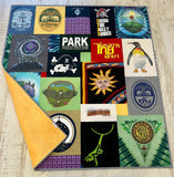 Custom T-Shirt Quilt Deposit – Personalized Memory Blanket from Your Shirts