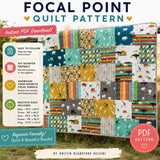 Husky Quilt Pattern - Fat Quarter ~ Fat Eighth Friendly