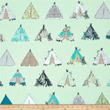 Panda Fabric Bundle Fat Quarter Half Yard and Yards Art Gallery Fabrics Pandalicious by Katarina Roccella Mint Pink White Cherry Blossom