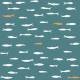 Camp Sur Big Sur Feather River Fat Quarter Birch Organic Fabrics Camping Outdoors Hiking Woodland Forest Out of Print oop Hard to Find HTF