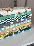 Serengeti Bundle Birch Organic Fabrics Safari Animals The Tribe Africa Fat Quarter Set Group Elephants Out of Print oop Hard to Find HTF
