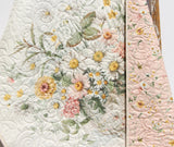 floral baby quilt kit fabric bundle