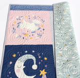 Personalized nursery blanket made as a meaningful keepsake