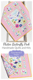 Custom embroidered girls quilt designed as a baby keepsake gift