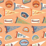 Happy Camper Fabric Bundle – Art Gallery Fabrics – Camping Quilt Fabric – Wilderness Fabric Bundle – Fat Quarter Half Yard Bundle