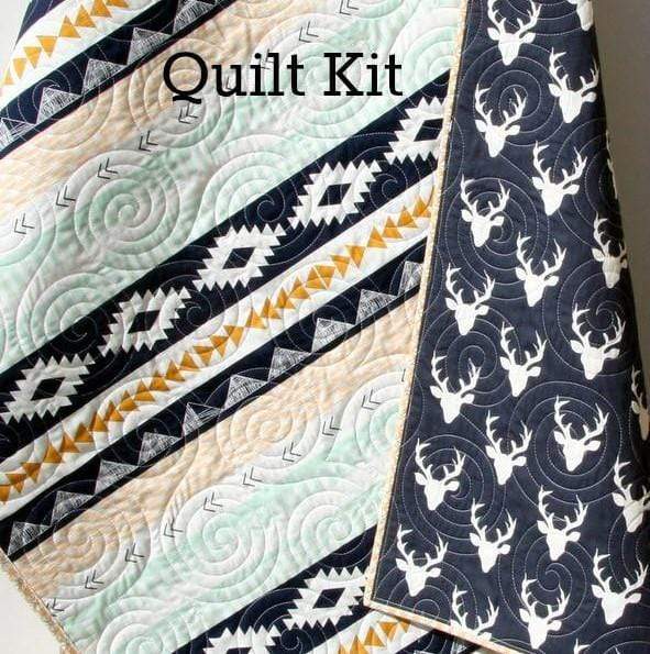 Arizona Quilt Kit, Art Gallery Fabrics, Wholecloth Quilt Kit, Beginner Quilt Kit, Panel Kit