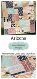 Arizona Quilt Kit, Tribal Baby Bedding Blanket Project, Big Block