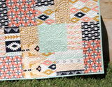 Arizona Quilt Kit, Tribal Baby Bedding Blanket Project, Big Block