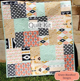 Arizona Quilt Kit, Tribal Baby Bedding Blanket Project, Big Block