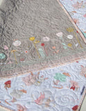 Bunny Quilt Kit, The Littlest Fabrics, Wholecloth Quilt Kit, Beginner Quilt Kit