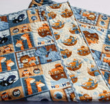 Noah's Ark Quilt Kit Baby or Toddler Biblical Religous Theme Baby Bedding Project