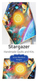 Kristin Blandford Designs Baby Quilt Kits Space Quilt Kit Baby Blanket Project Planets Science Bedding Outerspace Universe Solar System Beginner Panel Simple Quick Easy Crib Bundle