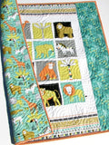 Jungle Quilt, Safari Animals, Baby Nursery Bedding, Crib Cot Blanket Elephant Decor, Zebra Lion Giraffe, Boy Girl Newborn Shower Gift Unisex