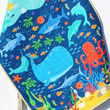 Kristin Blandford Designs Boy Quilts Ocean Baby Quilt, Nautical Crib Blanket, Nursery Decor