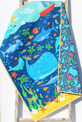 Pirate Ship Baby Blanket - Nautical Flannel Swaddle Blanket 30x40 Inches For Boys