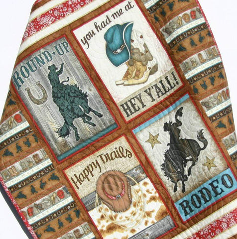 Rodeo Quilt, Western Baby Blanket, Homemade Personalized Crib Bedding, Cowboy Nursery Theme, Boots Horseshoes Monogram Name Boy Decor Stars