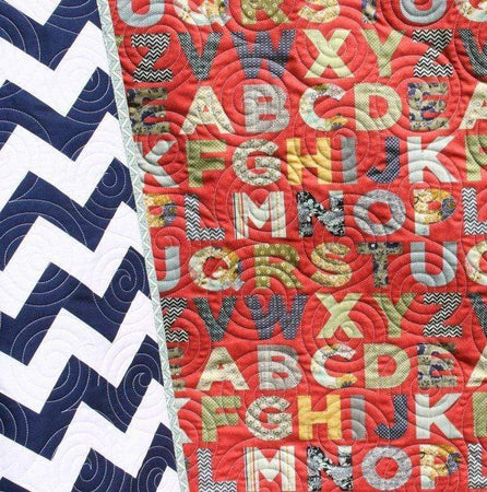 Alphabet store crib bedding