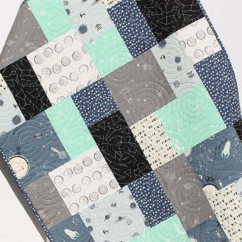 Space Baby Quilts for Sale Handmade Personalized Gifts Boy Nursery D