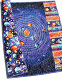 Space Nursery, Quilt, Planets Crib Bedding, Solar System Quilt, Science Nursery Decor, Astronomy Blanket Baby