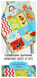 Kristin Blandford Designs Boy Quilts Summer Quilt, Wall Hanging, Baby Blanket, Boy or Girl Beach Ocean, Watermelon Ladybugs, Flip Flops Crab Birds, Gift for Child, Home Decor