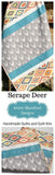 Tribal Deer Quilt, Baby Toddler Bed Blanket Modern Nursery