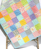 Baby Girl Quilt, Patchwork Blanket, Nursery Decor, Crib Bedding, Girl Baby Quilt, Baby Shower Gift