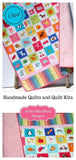 I Spy Quilt, Personalized Baby Gift, Patchwork Handmade Quilt, Girl Crib Blanket, Minky Nursery Bedding, Educational, Add Monogrammed Name