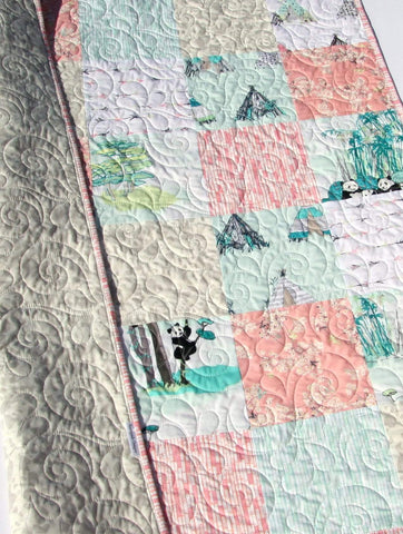 Shabby chic hot sale baby blanket