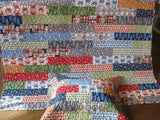 All Strips Quilt Pattern - Fat Quarter Friendly