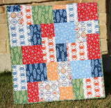 Kristin Blandford Designs Kristin's Quilt Patterns Big and Tall Quilt Pattern - Fat Quarter Friendly