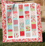 Charmingly Sashed Quilt Pattern - Charm Pack Friendly