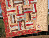Kristin Blandford Designs Kristin's Quilt Patterns Derailed Quilt Pattern - Jelly Roll Friendly