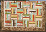 Kristin Blandford Designs Kristin's Quilt Patterns Derailed Quilt Pattern - Jelly Roll Friendly