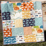 Husky Quilt Pattern - Fat Quarter ~ Fat Eighth Friendly