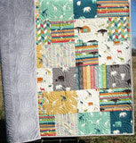 Husky Quilt Pattern - Fat Quarter ~ Fat Eighth Friendly