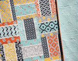 Kristin Blandford Designs Kristin's Quilt Patterns Pinstripe Quilt Pattern - Layer Cake Friendly