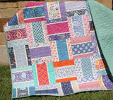 Kristin Blandford Designs Kristin's Quilt Patterns Pinstripe Quilt Pattern - Layer Cake Friendly