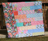 Rolled Up Quilt Pattern - 1/3 Yard Cuts, or Fat Quarter Friendly