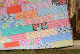 Rolled Up Quilt Pattern - 1/3 Yard Cuts, or Fat Quarter Friendly